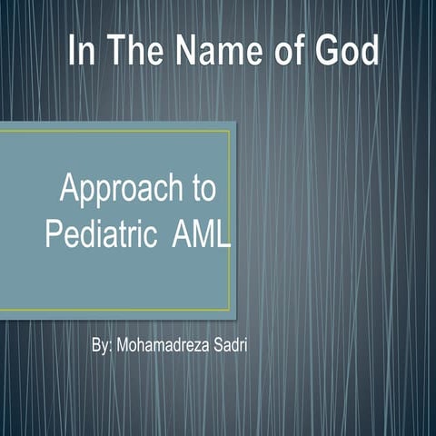 pediatric AML
