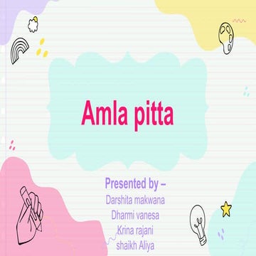 Amla pitta ayurveda disease diagnoses bams