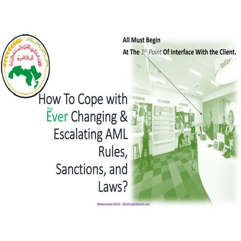 Aml laws implications