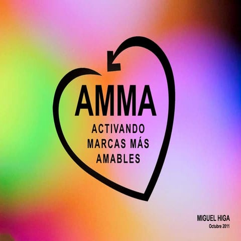 AMMA Activando Marcas Mas Amables (resumen)