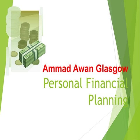 Ammad awan glasgow -  personal financial planning