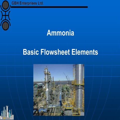 Ammonia plant flowsheets