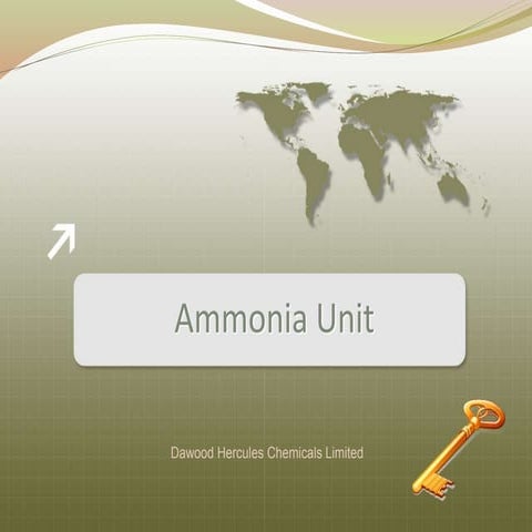 Ammonia Presentation On the Urea Ammonia Plant