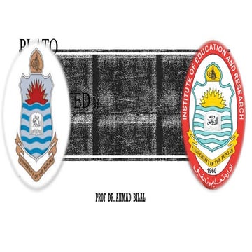 PLATO , Philosophy of Plato, Republic book