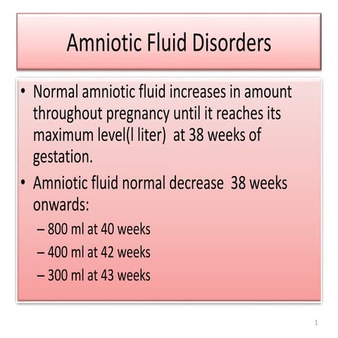 Amniotic fluid do