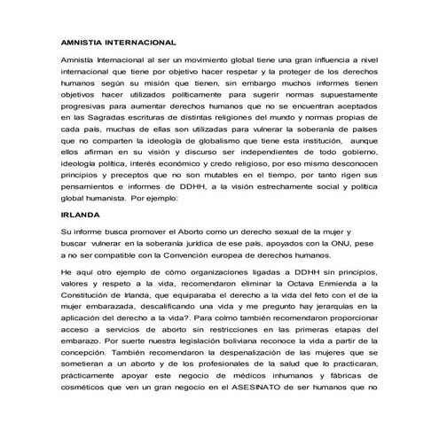 Amnistia internacional jesus eduardo