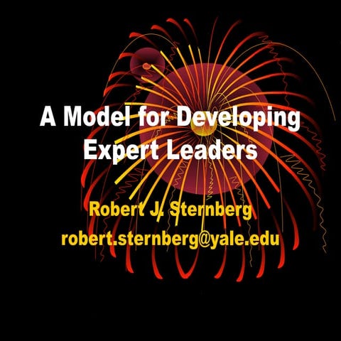 A model for developing leadership expertise
