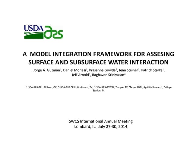 A model integration framework