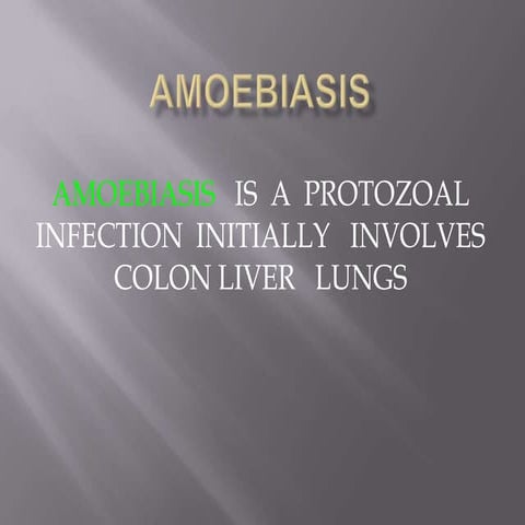 Amoebiasis