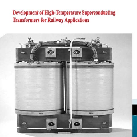 high temp superconducting transformer for railway application.ppt