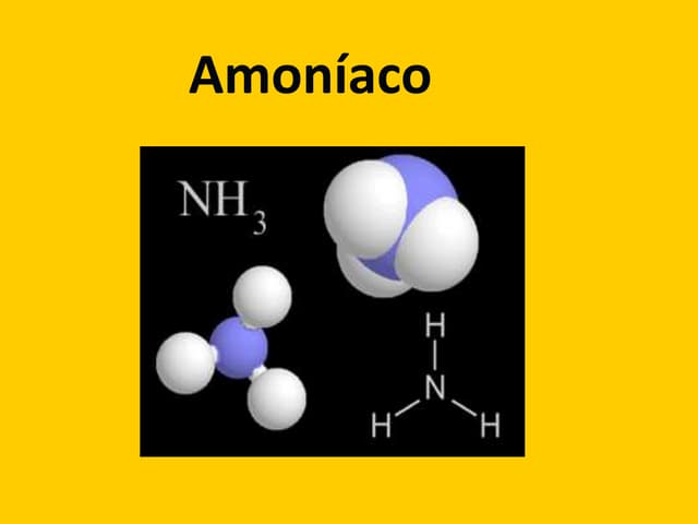 Amoniaco utilização