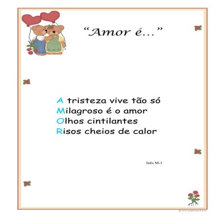 Amor +® acrostico-ines | DOC