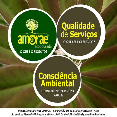 Amorae Ecopousada Univali - Turismo e Hotelaria