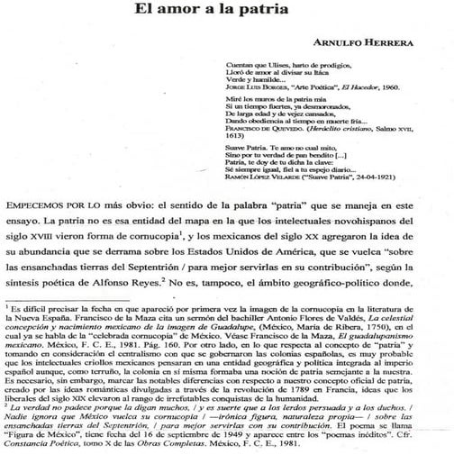 El Amor A La Patria | PDF