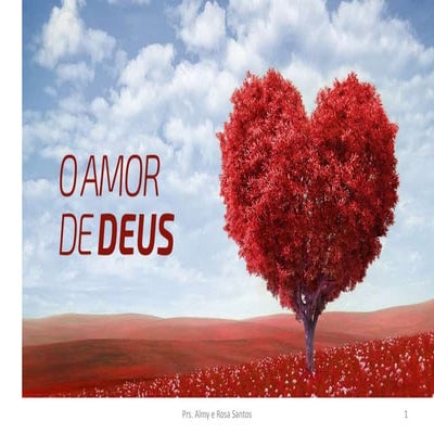 Amor de Deus | PPTX