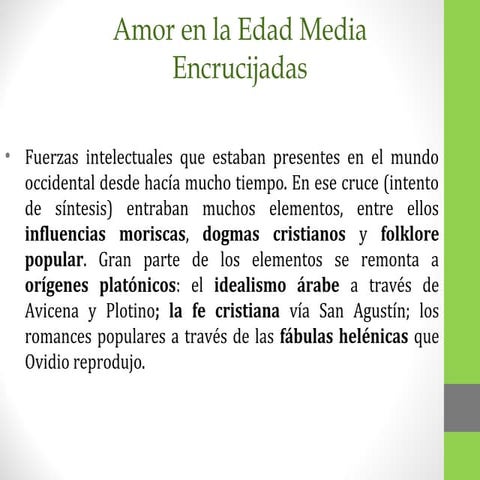 Amor y Edad Media 