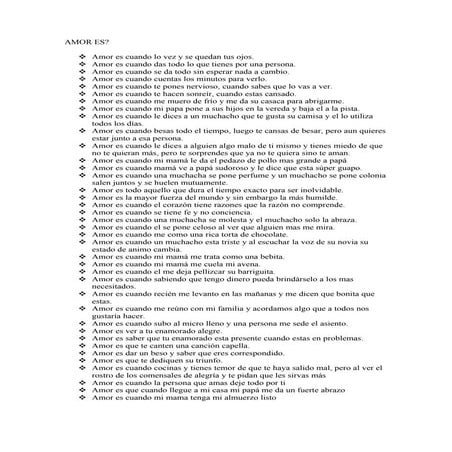 Amor es
