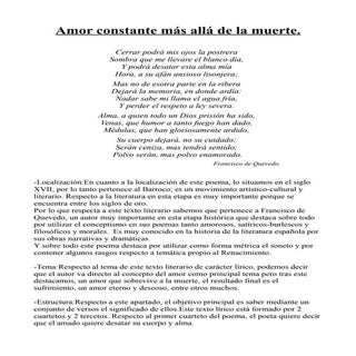 Amor constante más allá de la muerte