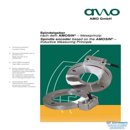 AMO Spindle Encoder | PDF