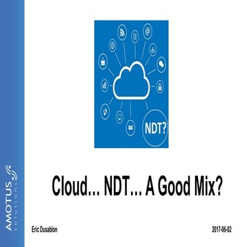 Cloud - NDT - Presentation