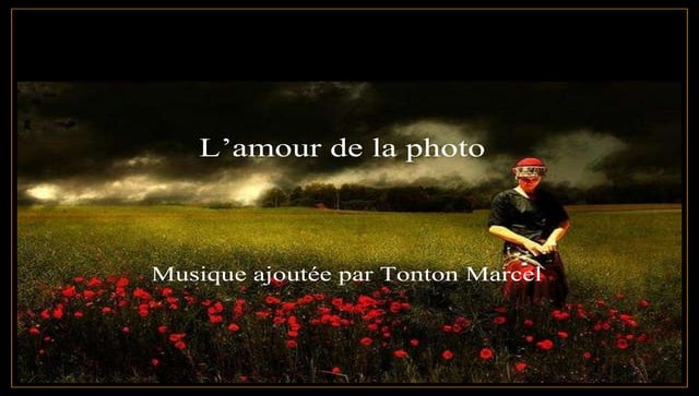 Il est amoureux de photos