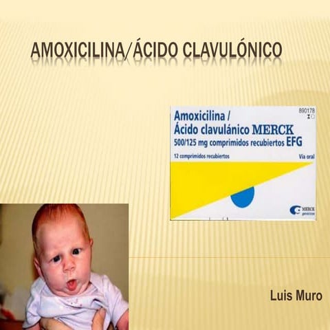 Amoxicilina con ácido clavulónico