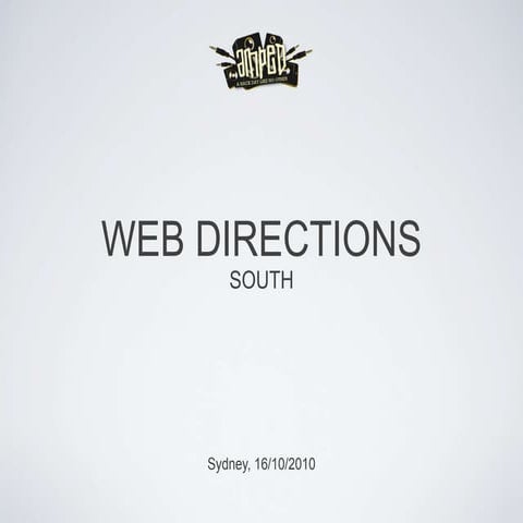 Amped2010 presentation