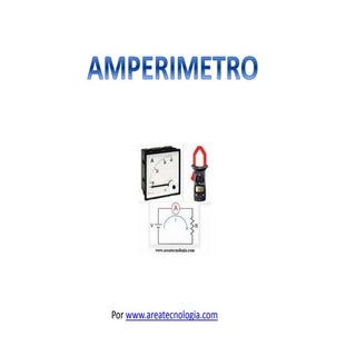 Amperimetro Medir Intensidades