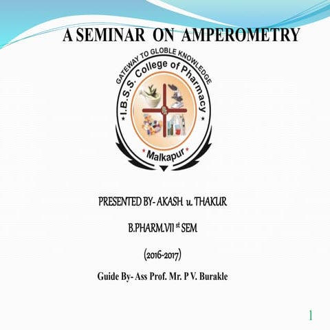 Amperometric titration