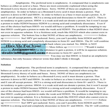 Amphiprotic. The preferred term is amphoteric. A .pdf