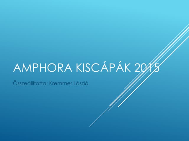 Amphora 2015