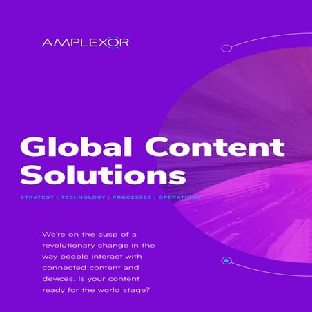 Amplexor- Global Content Solutions