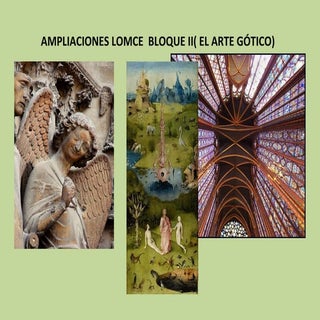Ampliaciones Lomce ( Arte Gótico)