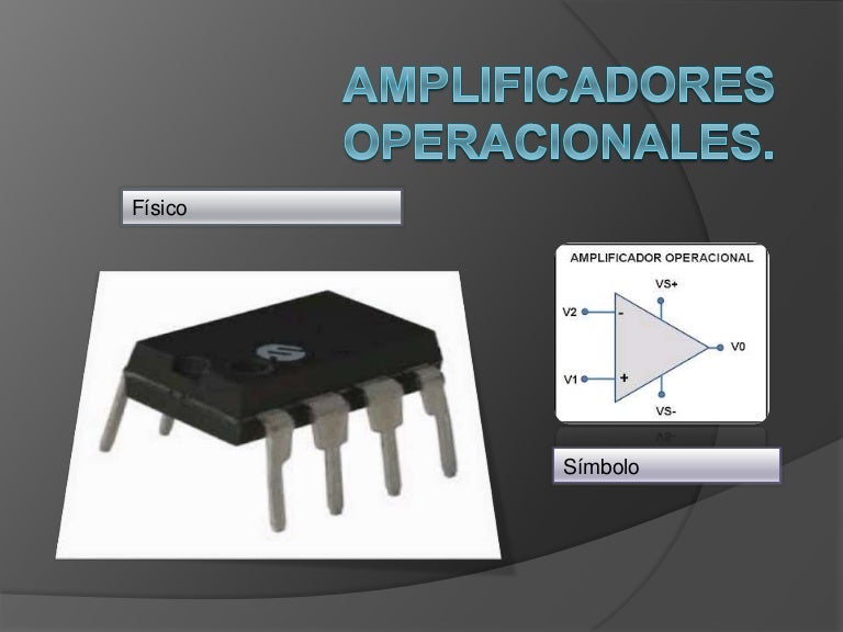 Amplificadores operacionales