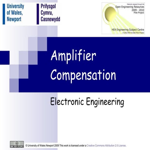 Amplifier Compensation