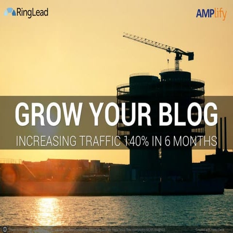 How to Grow Your Blog 140% in Six Months