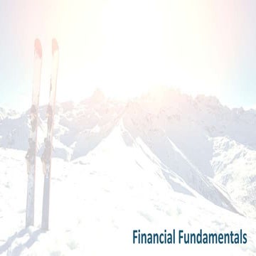 Amplify & MaRS DD -  Financial Fundementals
