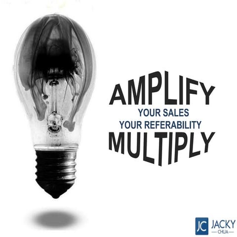 Amplify Your Sales, Multiply Your Referability