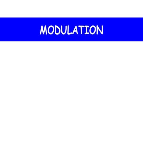 Amplitute modulation