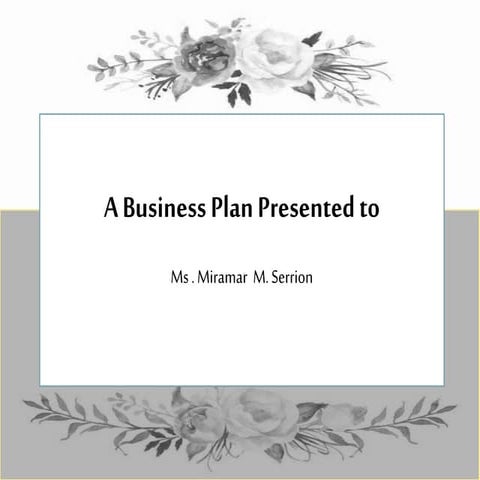 BUSINESS PLAN " SWEETBITS COMPANY"