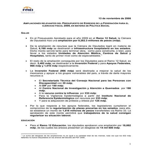 Amp Relevantes Pef2009 Social