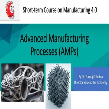Advance manufacturing practices mechanical engineering