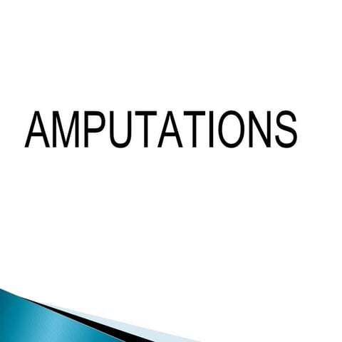 Amputation