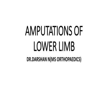 Amputations 