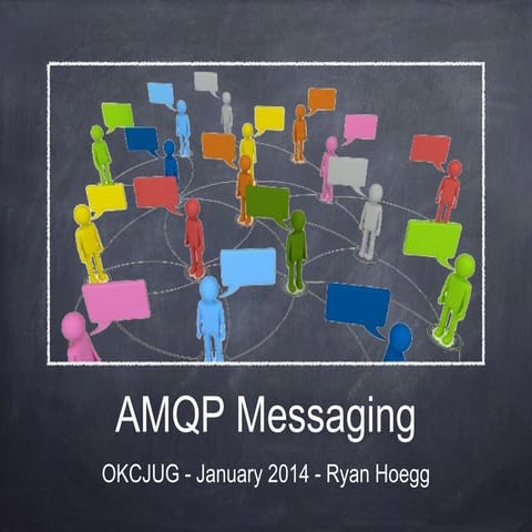 AMQP and RabbitMQ (OKCJUG, January 2014)