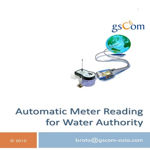 Water and Electrical Utility  Meter Reading with BPL