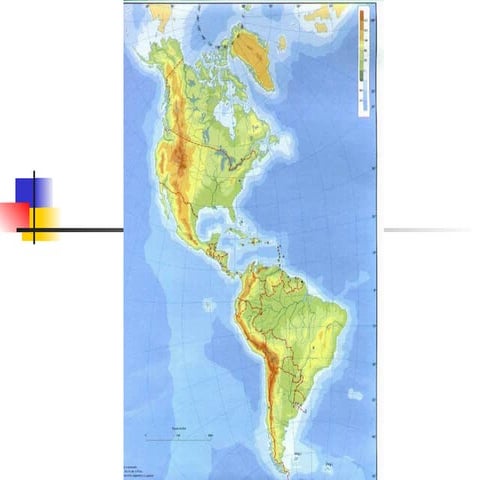 EL CONTINENTE AMERICANO: CARACTERÍSTICAS