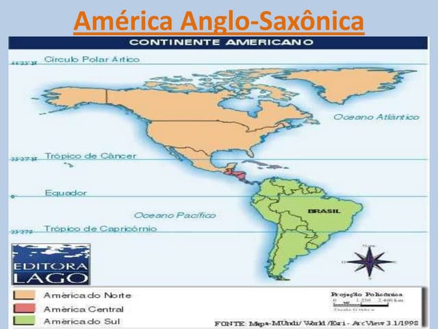 América anglo saxônica | PPTX