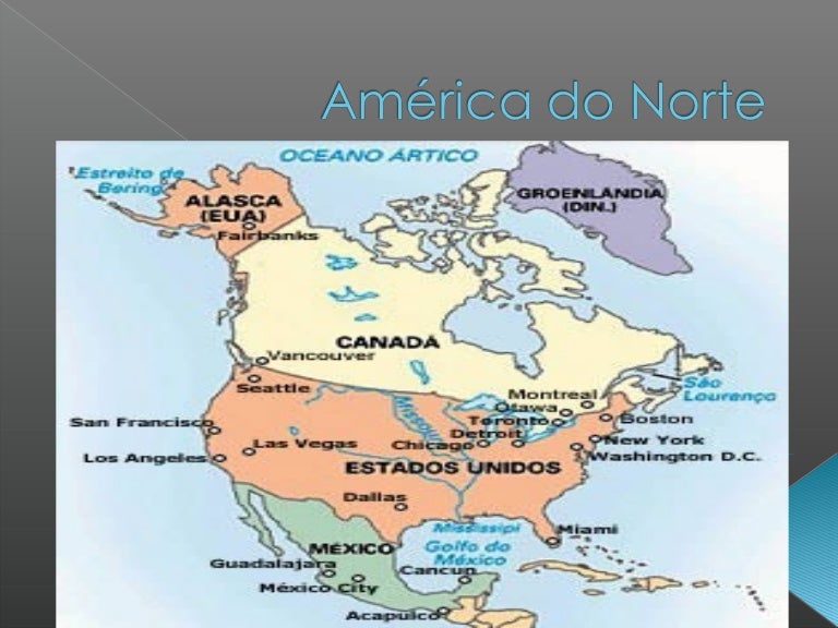 Capitais Dos Países Da América Do Norte