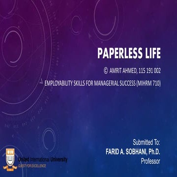 Paperless Life
